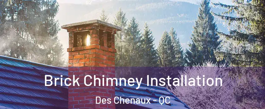  Brick Chimney Installation Des Chenaux - QC