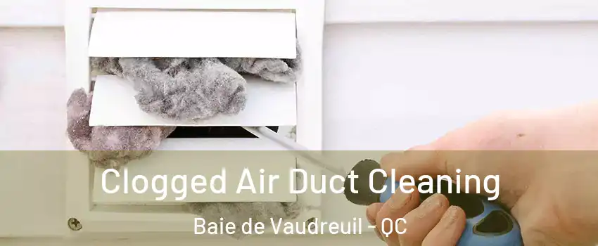  Clogged Air Duct Cleaning Baie de Vaudreuil - QC