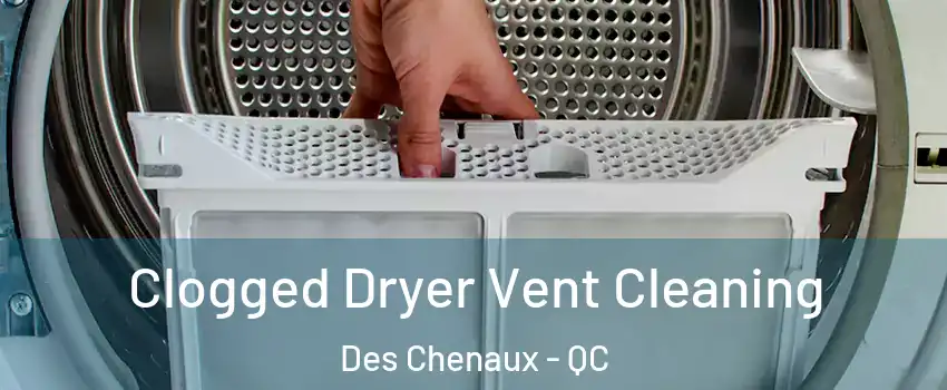  Clogged Dryer Vent Cleaning Des Chenaux - QC