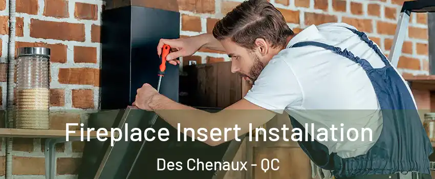  Fireplace Insert Installation Des Chenaux - QC