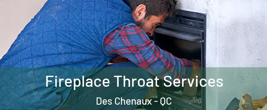  Fireplace Throat Services Des Chenaux - QC