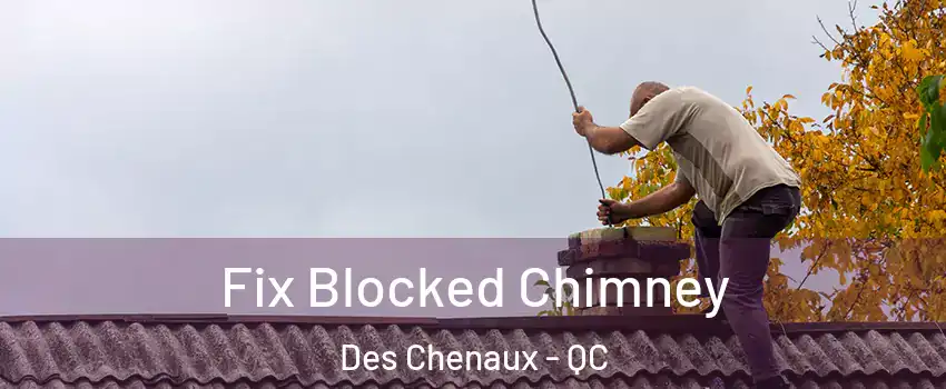  Fix Blocked Chimney Des Chenaux - QC