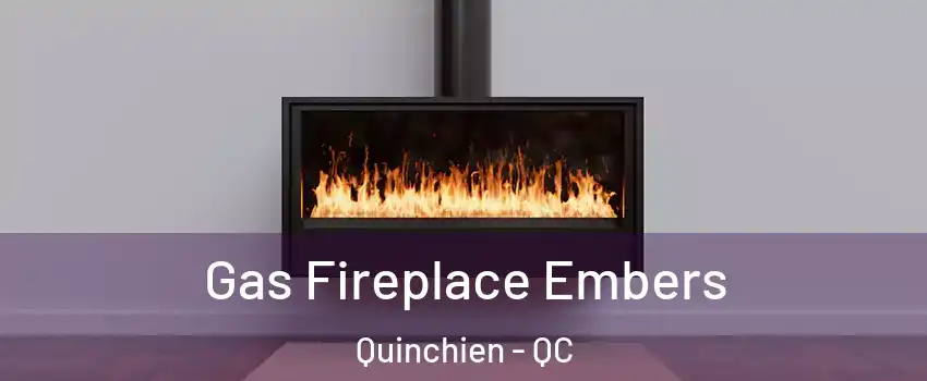  Gas Fireplace Embers Quinchien - QC