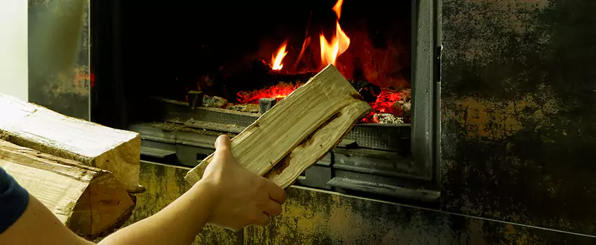 Wood Stove Heat Resistant Wall Repair in Baie de Vaudreuil, Quebec