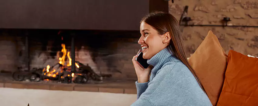 Dimplex Built-In Electric Fireplace Installation in Vaudreuil Dorion, QC