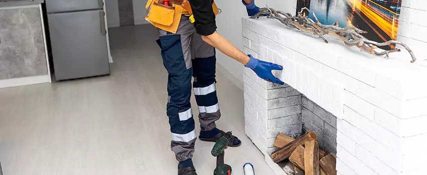 Pellet Fireplace Insert Installation in Vaudreuil Dorion, QC