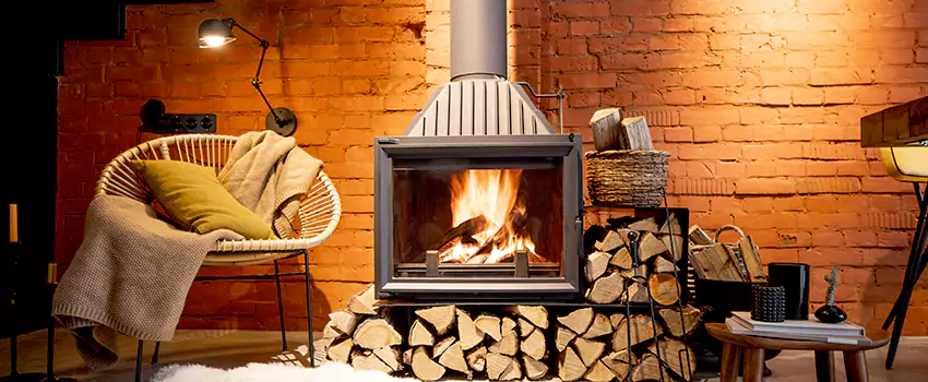 Pellet Stove Chimney Pipe Brackets Installation in Vaudreuil Dorion, QC