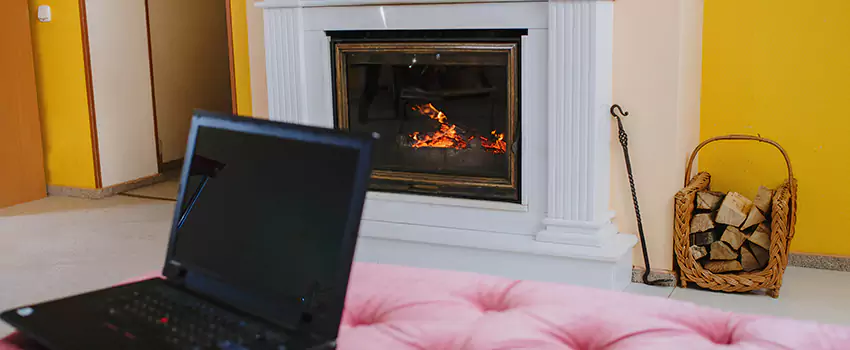 Valor Outdoor Gas Fireplace in Vaudreuil Dorion, Quebec