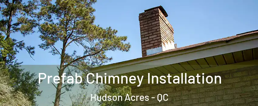  Prefab Chimney Installation Hudson Acres - QC