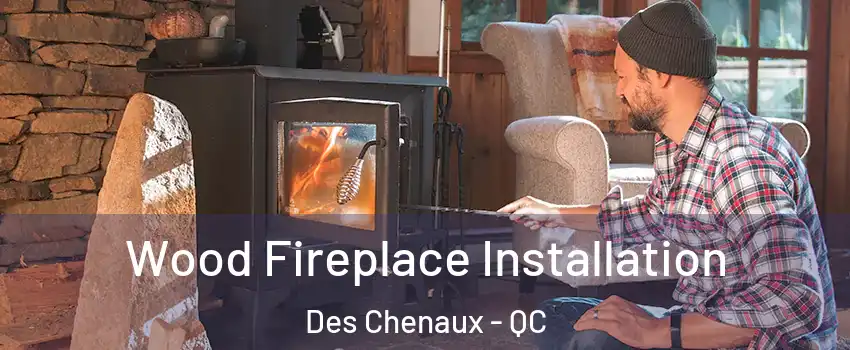  Wood Fireplace Installation Des Chenaux - QC